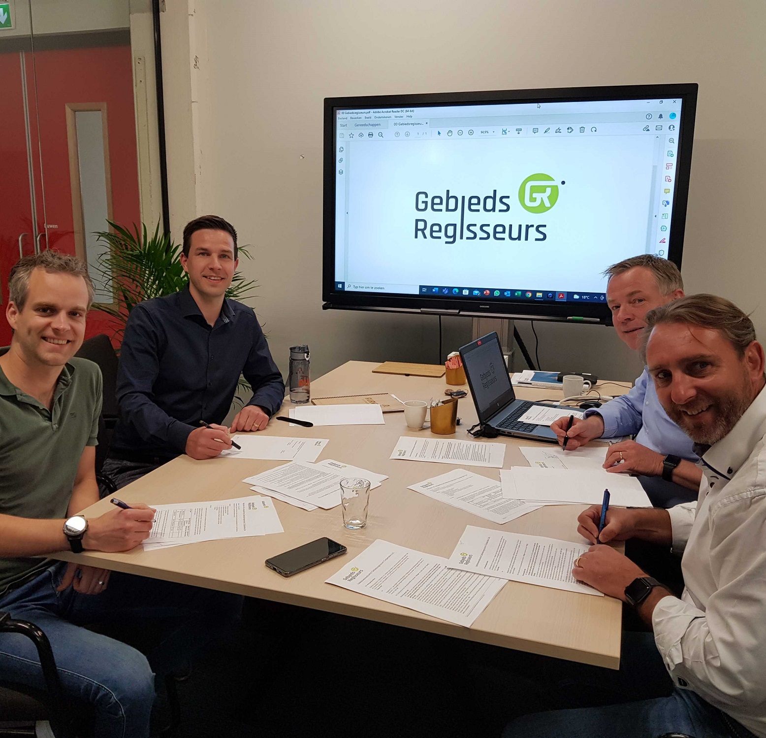 Oprichting GebiedsRegisseurs