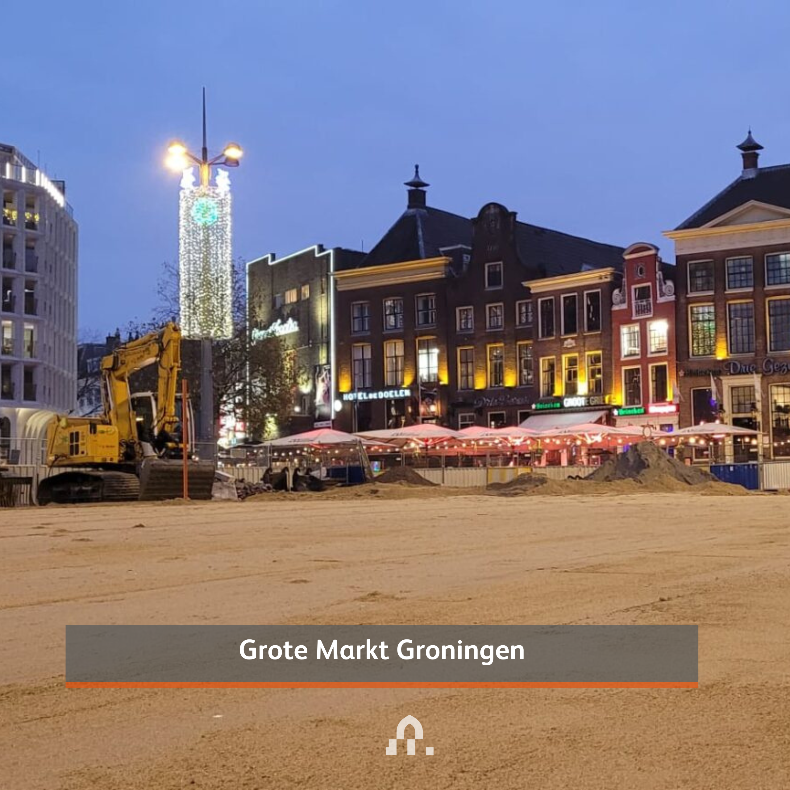 Maximale waarde voor Grote Markt Groningen